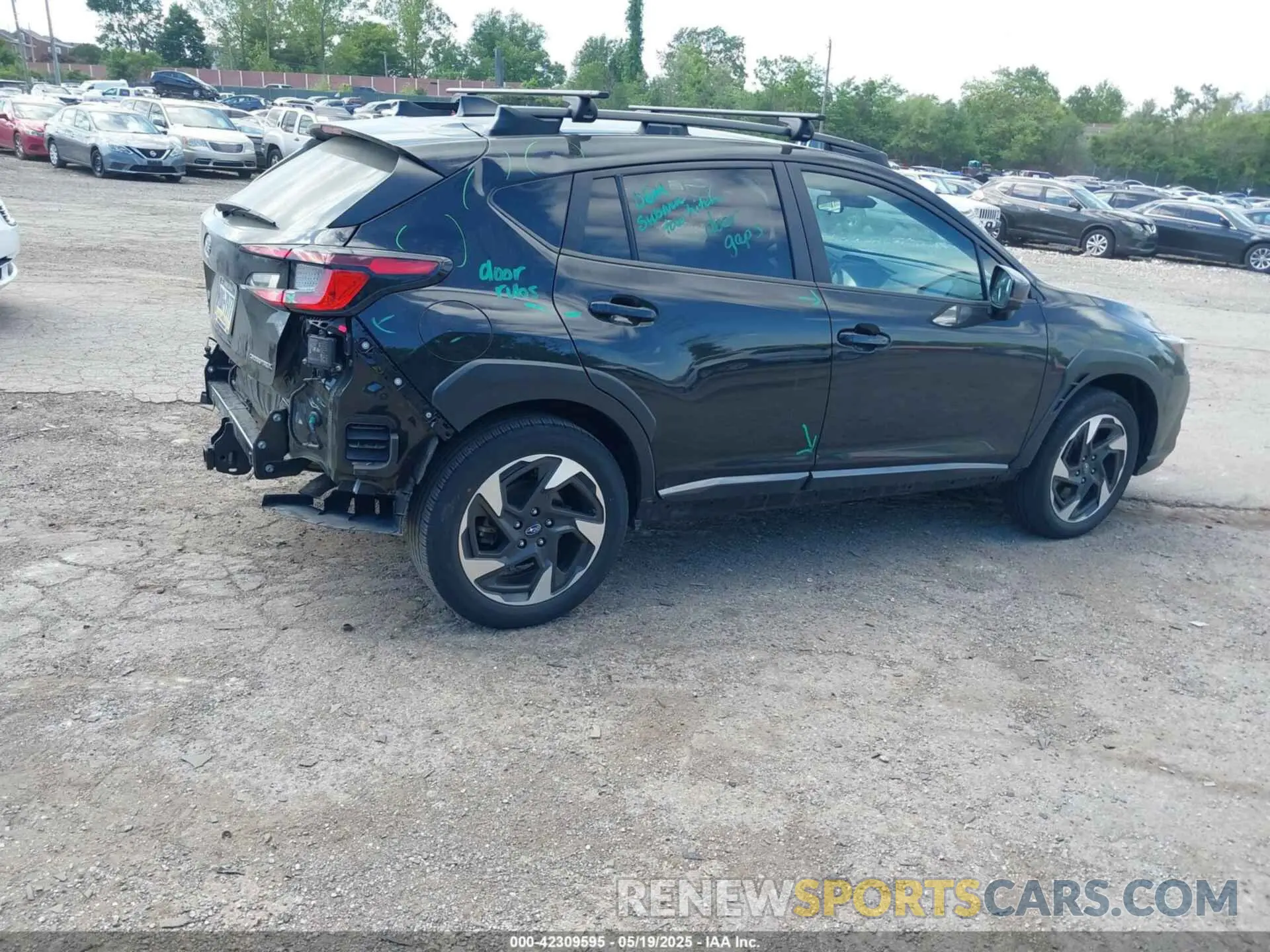 4 fotografías del automóvil dañado 4S4GUHN69R3703831 SUBARU CROSSTREK 2024