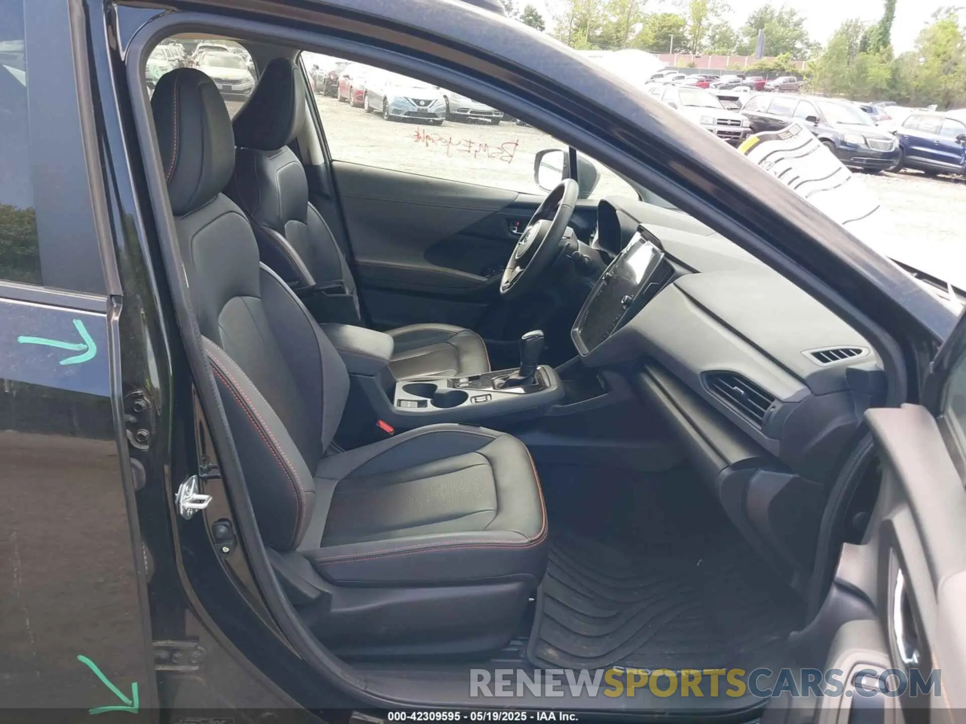 5 fotografías del automóvil dañado 4S4GUHN69R3703831 SUBARU CROSSTREK 2024