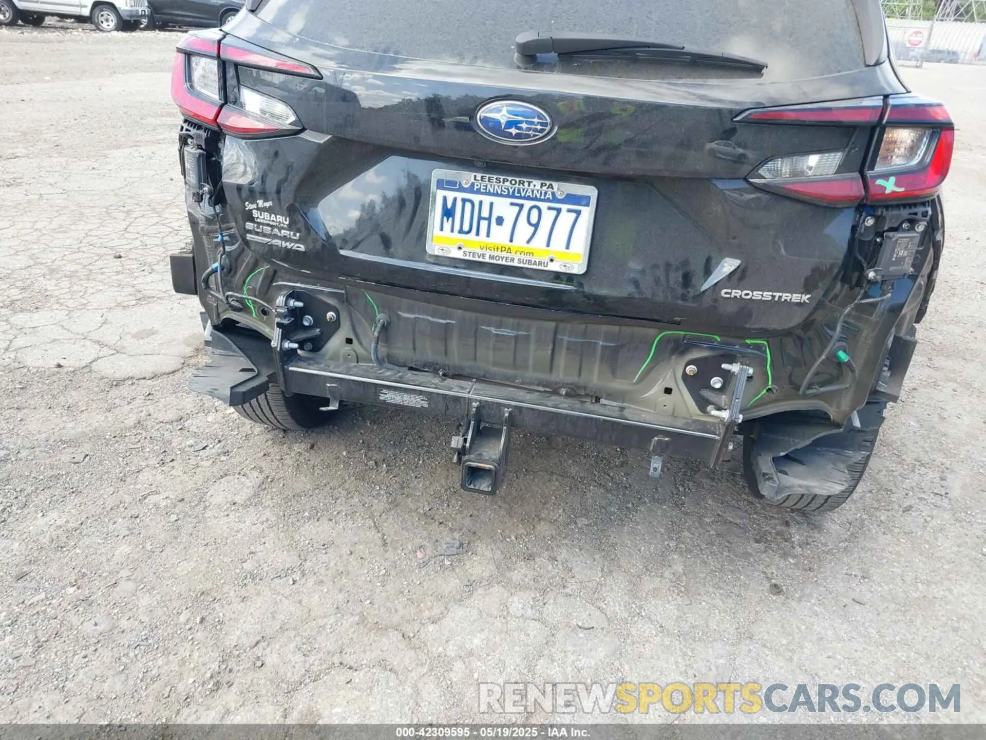 6 fotografías del automóvil dañado 4S4GUHN69R3703831 SUBARU CROSSTREK 2024