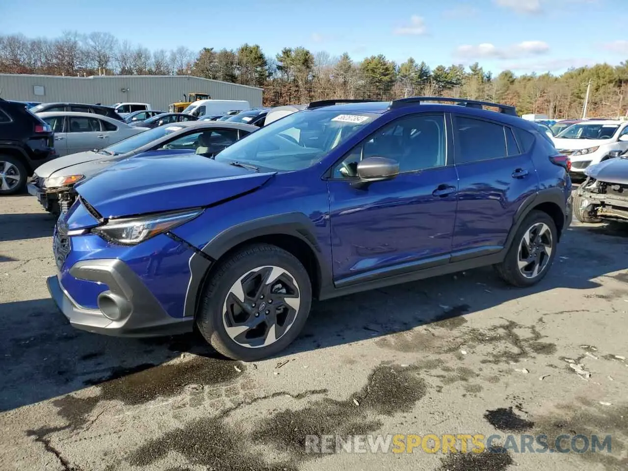 1 fotografías del automóvil dañado 4S4GUHN69R3709287 SUBARU CROSSTREK 2024