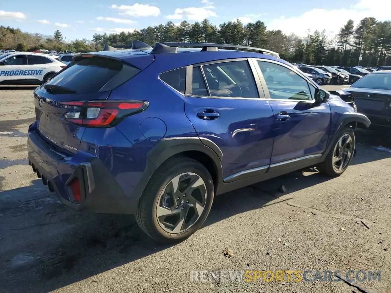 3 fotografías del automóvil dañado 4S4GUHN69R3709287 SUBARU CROSSTREK 2024