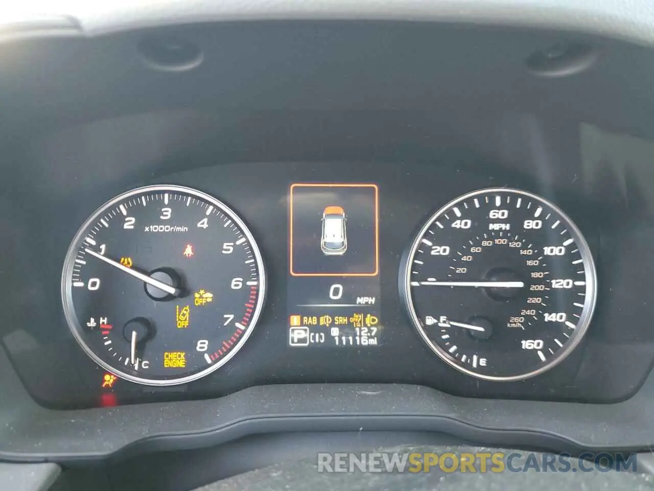 9 fotografías del automóvil dañado 4S4GUHN69R3709287 SUBARU CROSSTREK 2024