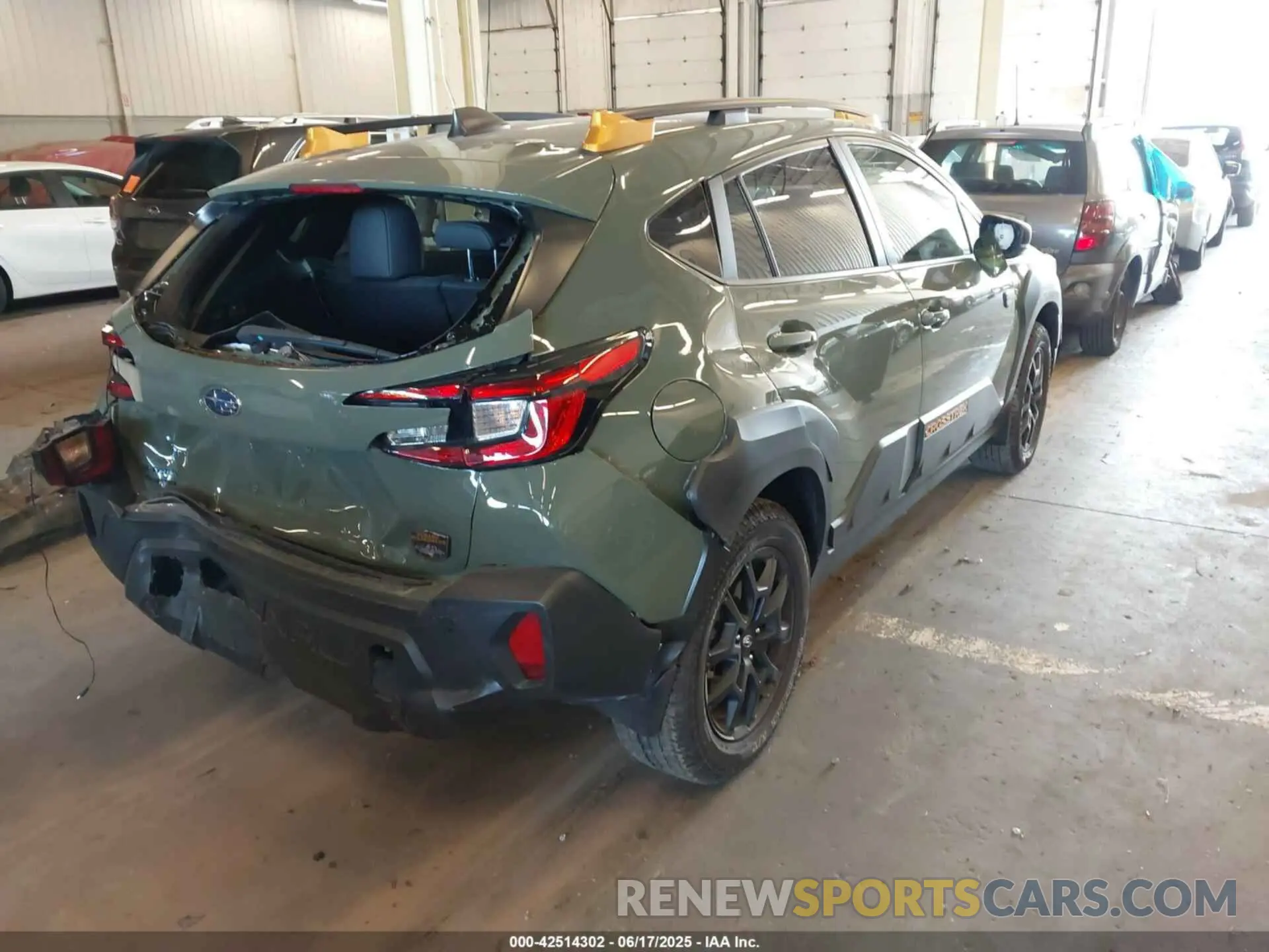 4 fotografías del automóvil dañado 4S4GUHT60R3831877 SUBARU CROSSTREK 2024