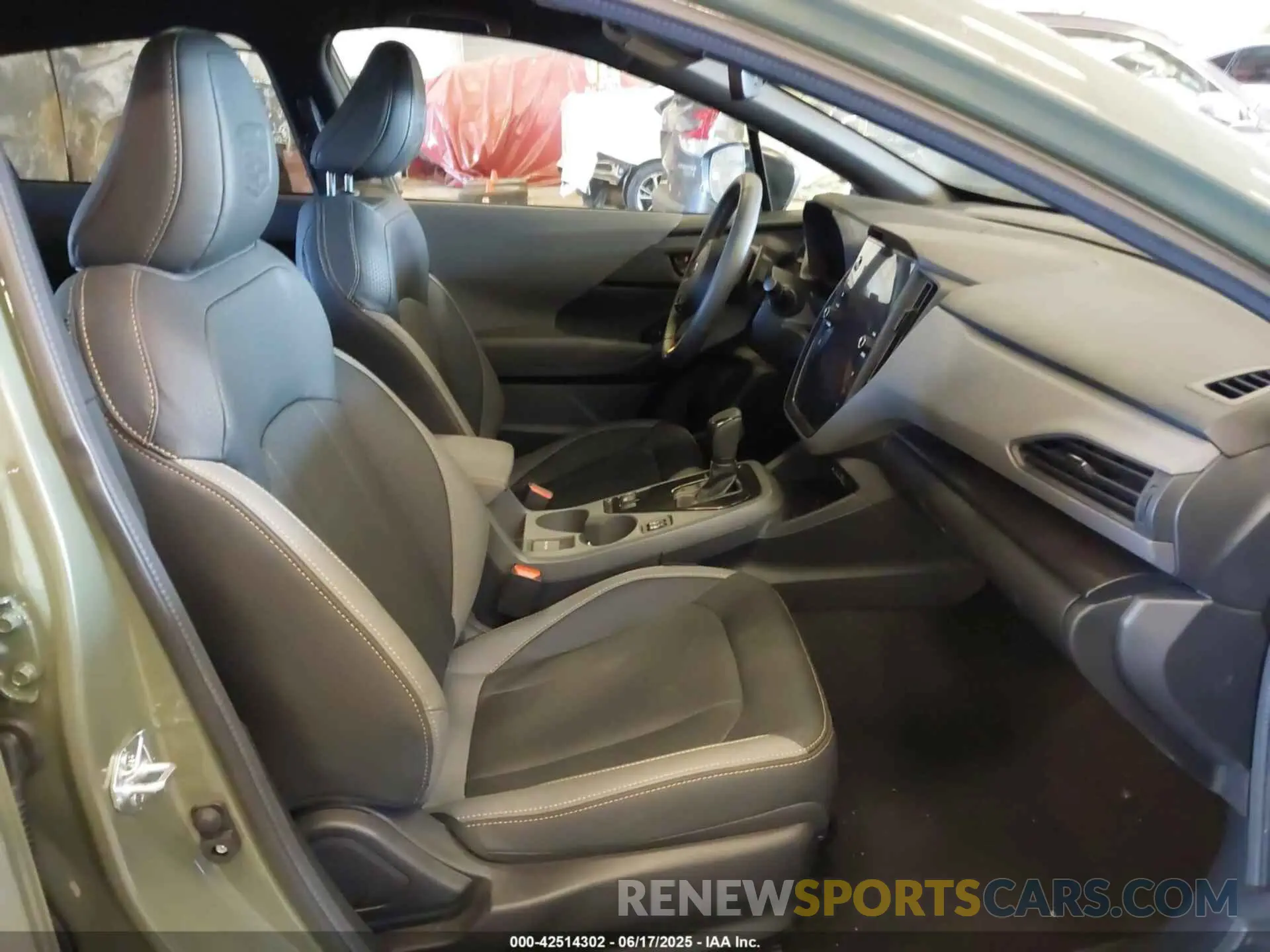 5 fotografías del automóvil dañado 4S4GUHT60R3831877 SUBARU CROSSTREK 2024