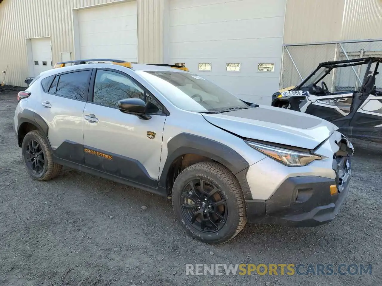 4 fotografías del automóvil dañado 4S4GUHT64R3731555 SUBARU CROSSTREK 2024