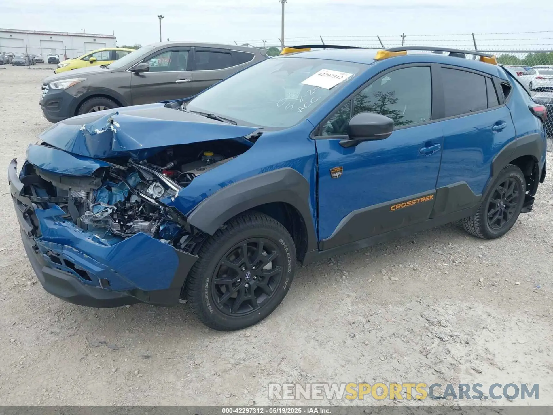 2 fotografías del automóvil dañado 4S4GUHT67R3755977 SUBARU CROSSTREK 2024