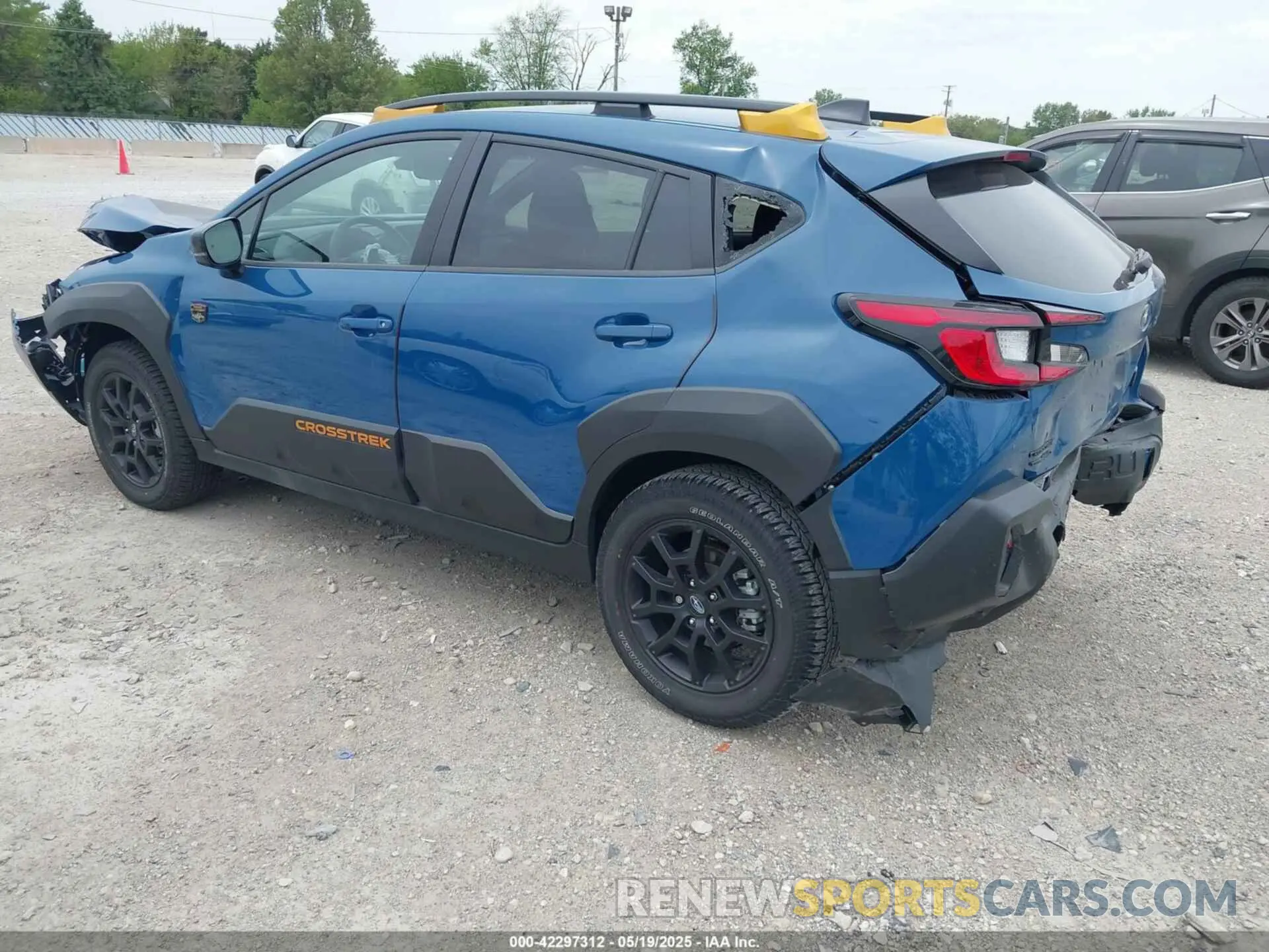 3 fotografías del automóvil dañado 4S4GUHT67R3755977 SUBARU CROSSTREK 2024