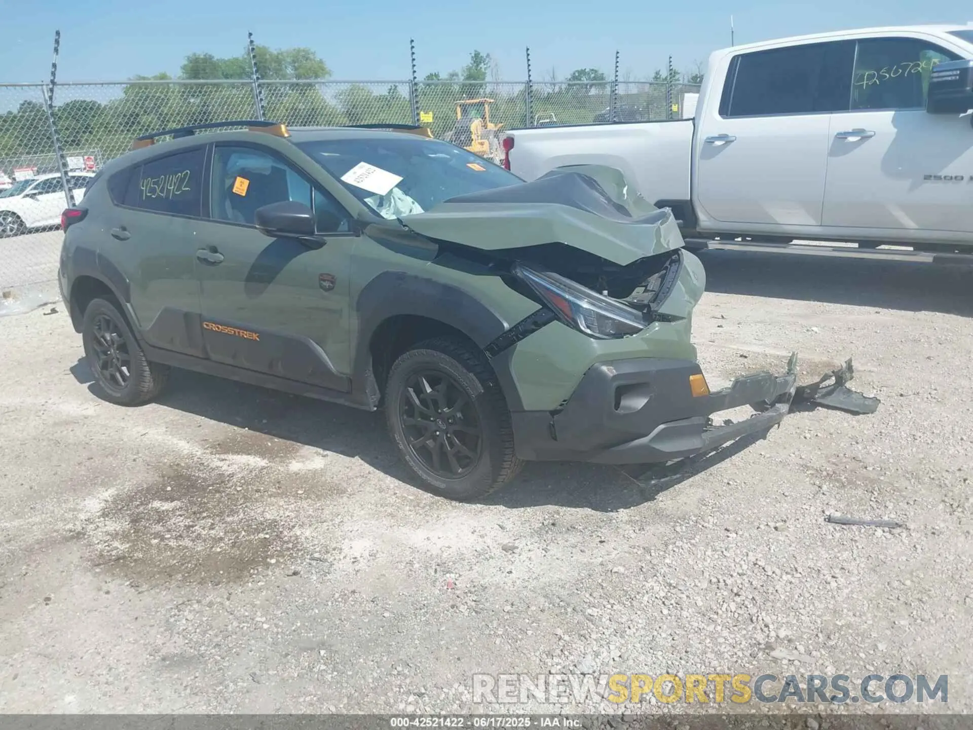 1 fotografías del automóvil dañado 4S4GUHU61R3831868 SUBARU CROSSTREK 2024