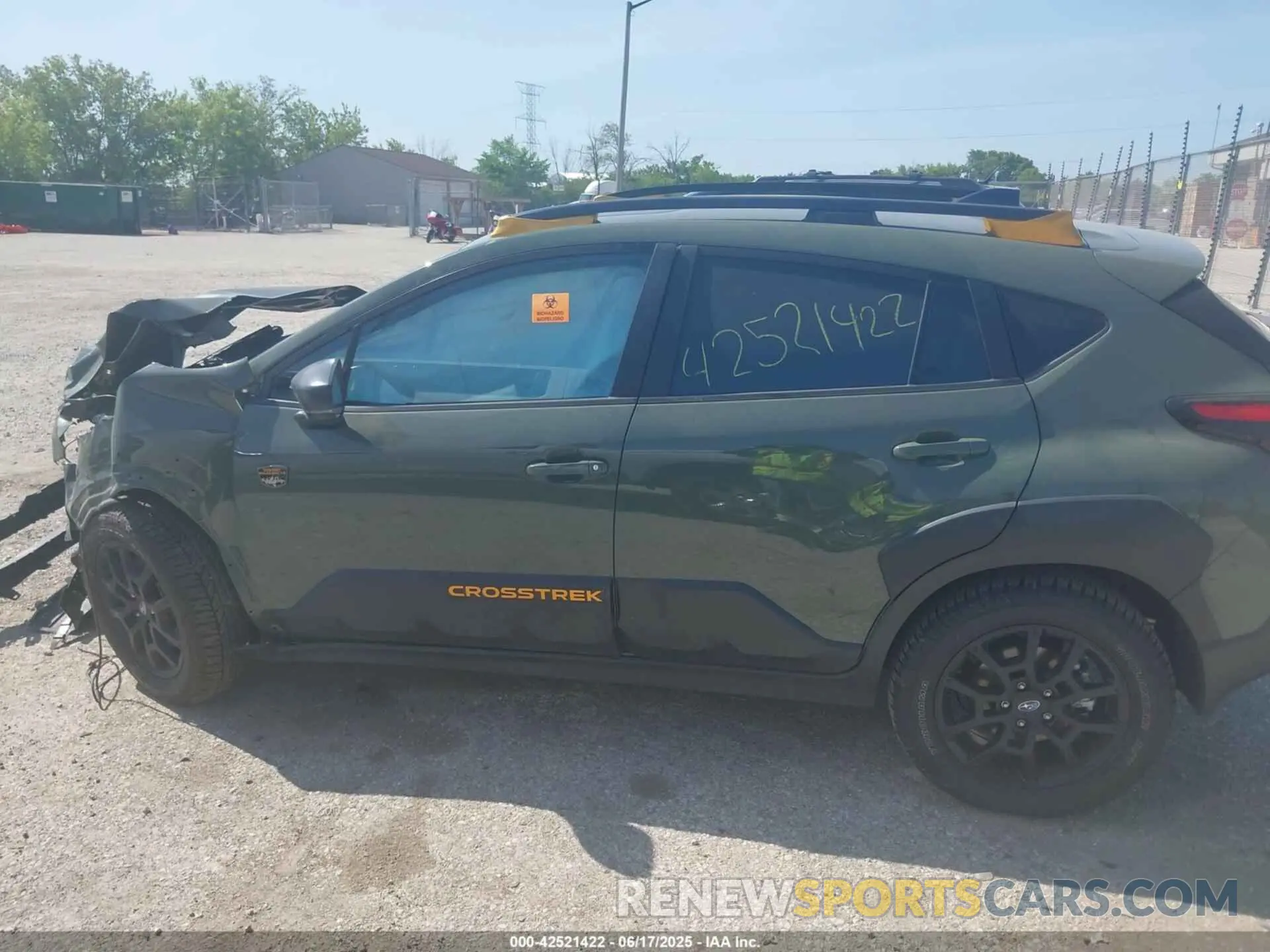 14 fotografías del automóvil dañado 4S4GUHU61R3831868 SUBARU CROSSTREK 2024