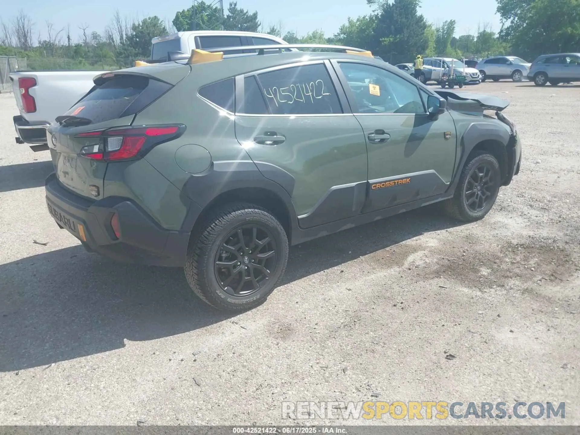 4 fotografías del automóvil dañado 4S4GUHU61R3831868 SUBARU CROSSTREK 2024