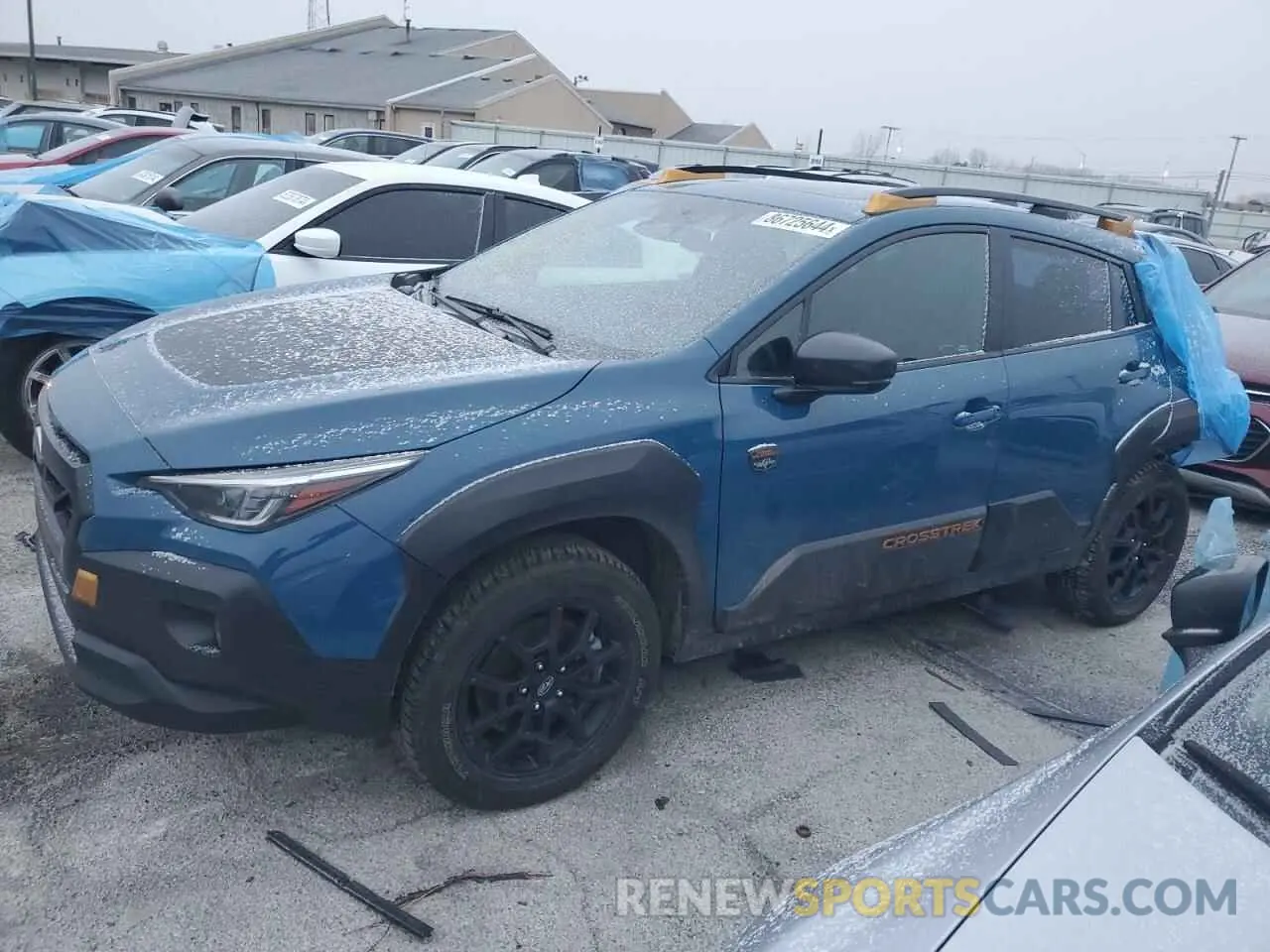 1 fotografías del automóvil dañado 4S4GUHU62R3739359 SUBARU CROSSTREK 2024