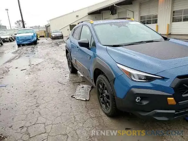11 fotografías del automóvil dañado 4S4GUHU62R3739359 SUBARU CROSSTREK 2024