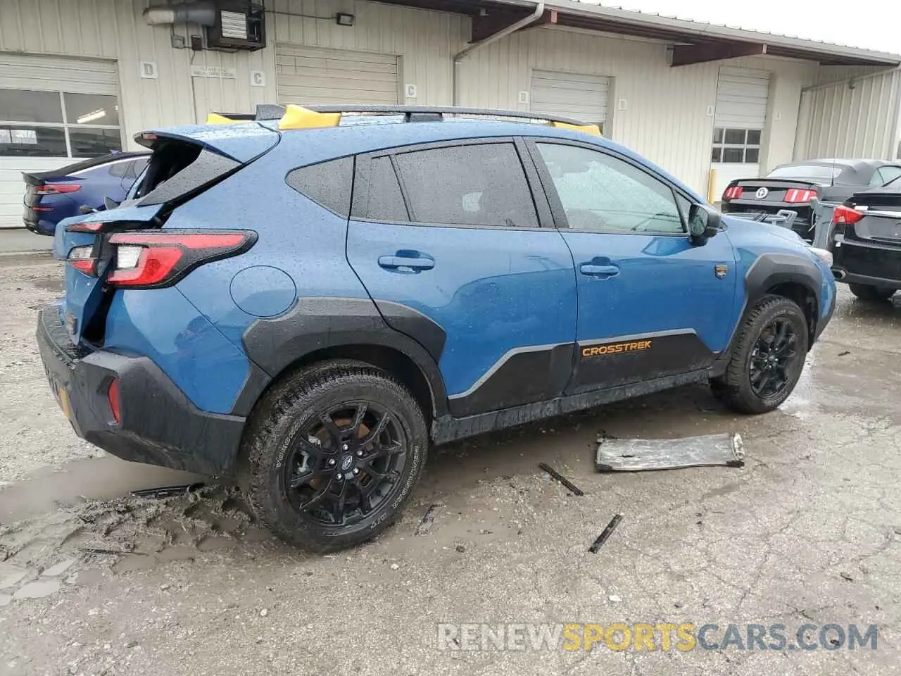 3 fotografías del automóvil dañado 4S4GUHU62R3739359 SUBARU CROSSTREK 2024