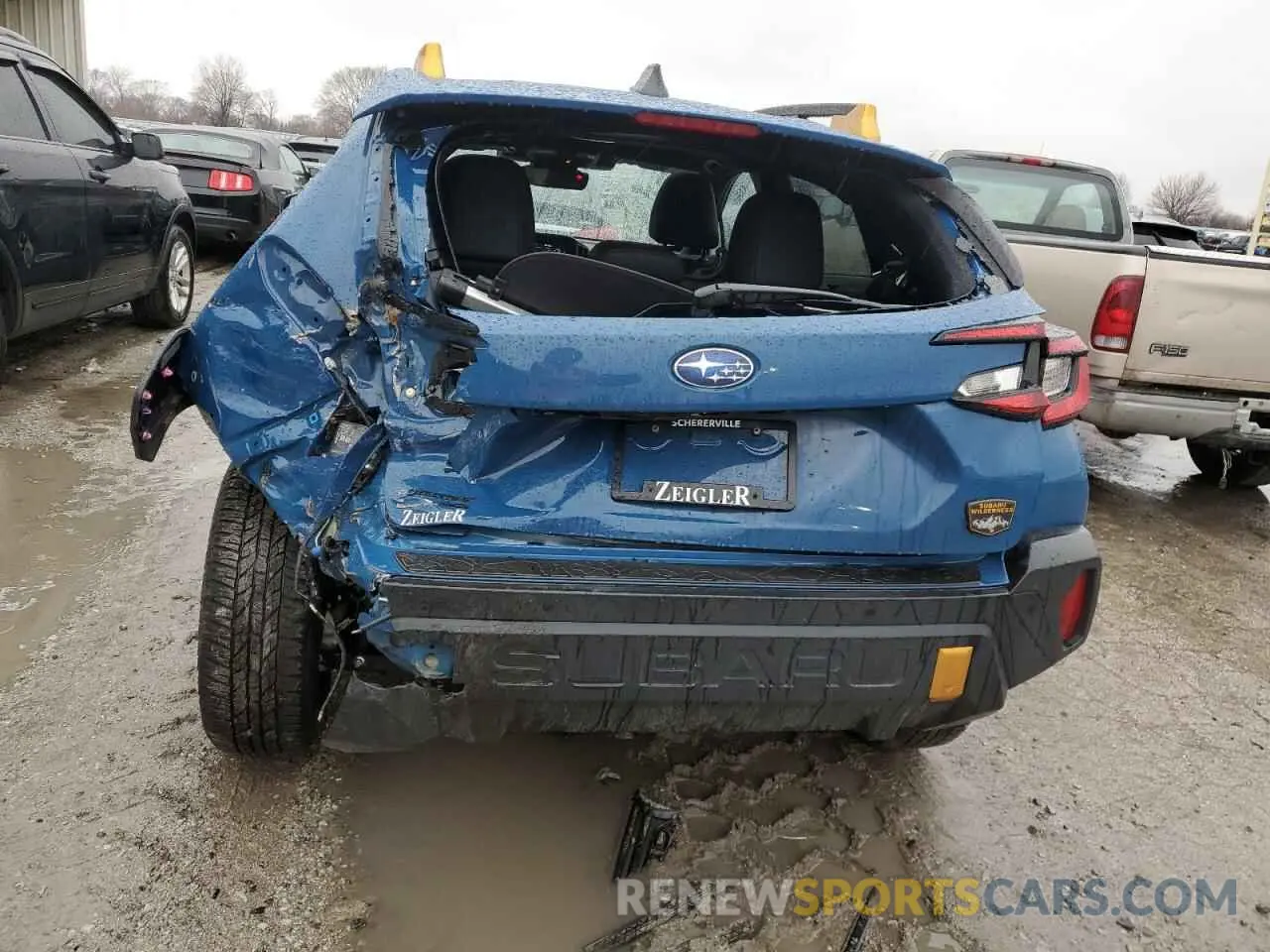 6 fotografías del automóvil dañado 4S4GUHU62R3739359 SUBARU CROSSTREK 2024