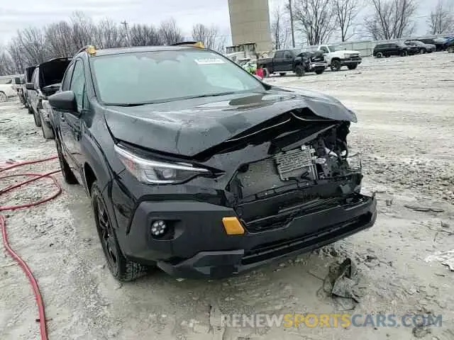 13 fotografías del automóvil dañado 4S4GUHU62R3816263 SUBARU CROSSTREK 2024