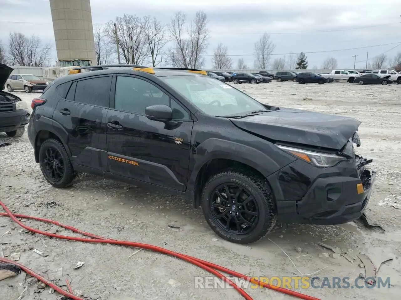 4 fotografías del automóvil dañado 4S4GUHU62R3816263 SUBARU CROSSTREK 2024