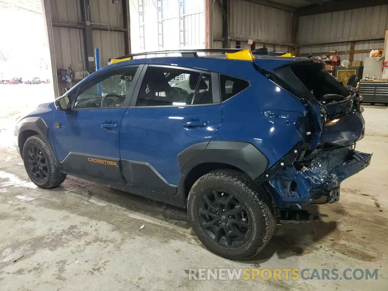 2 fotografías del automóvil dañado 4S4GUHU63R3787064 SUBARU CROSSTREK 2024