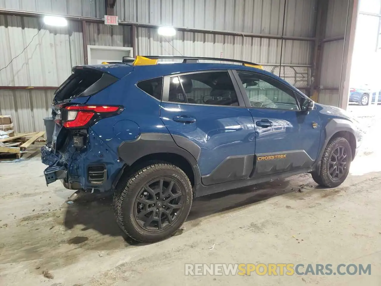 3 fotografías del automóvil dañado 4S4GUHU63R3787064 SUBARU CROSSTREK 2024
