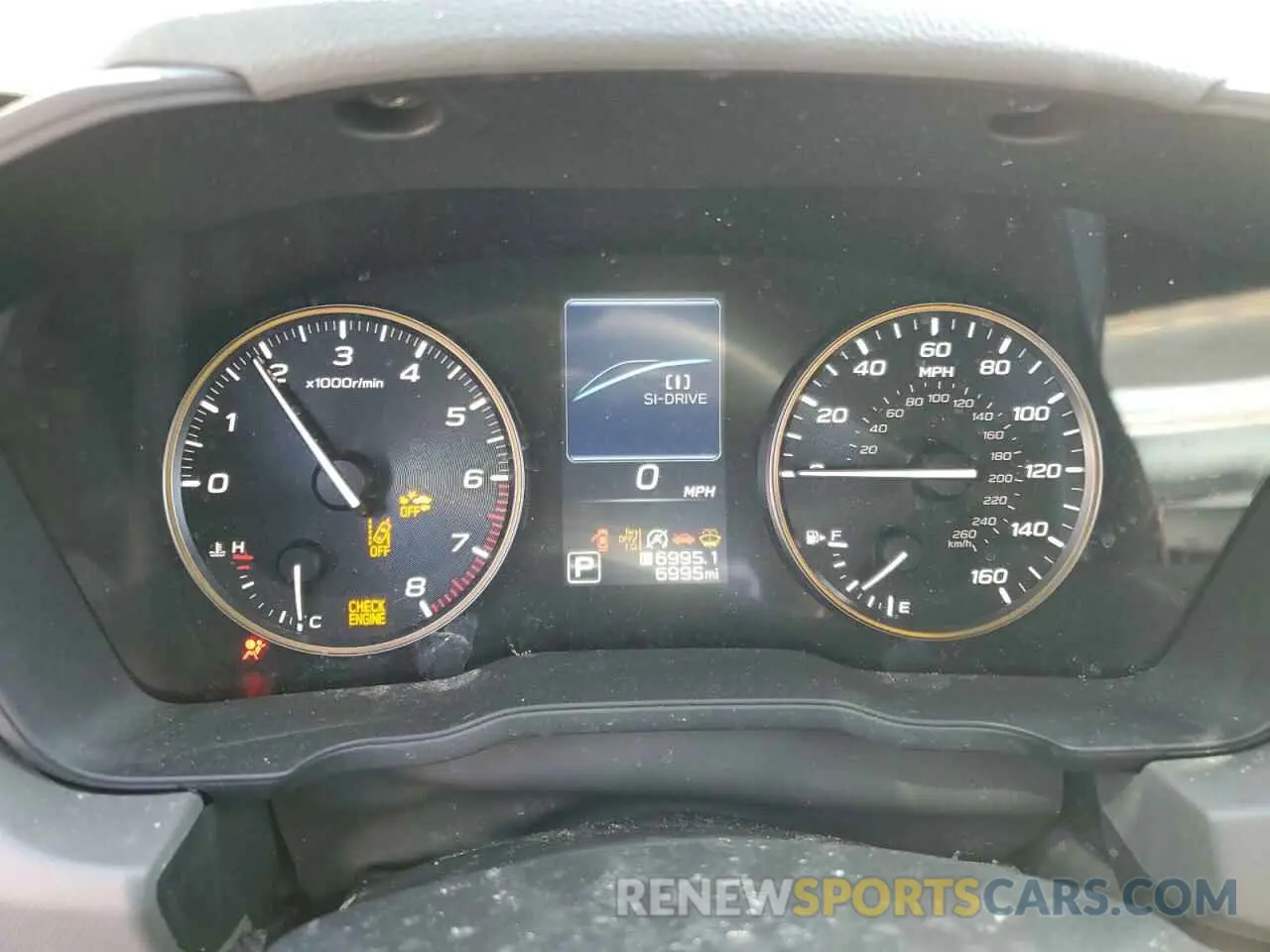 9 fotografías del automóvil dañado 4S4GUHU63R3842175 SUBARU CROSSTREK 2024