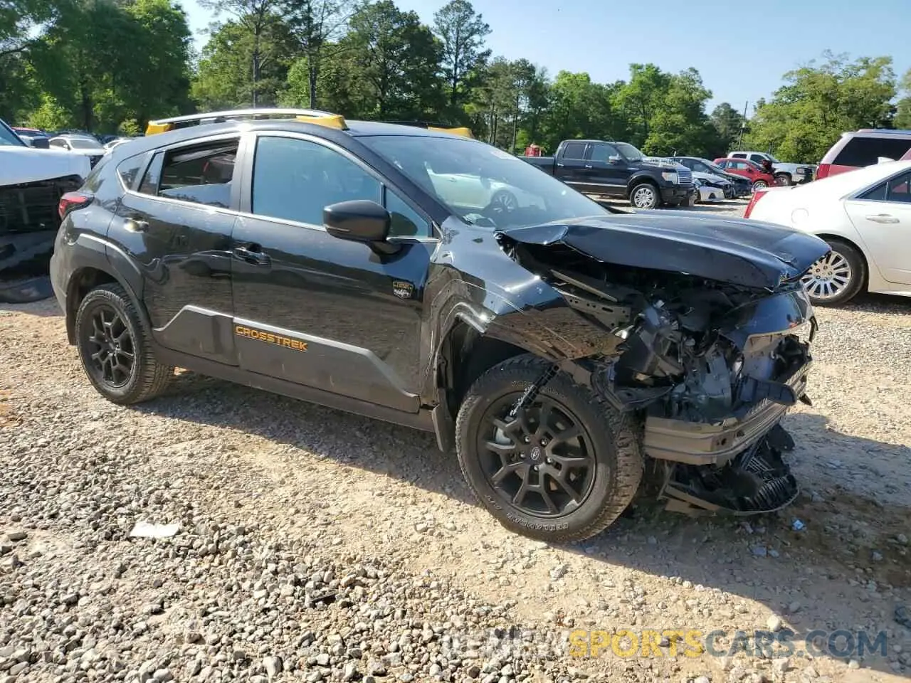 4 fotografías del automóvil dañado 4S4GUHU64R3762626 SUBARU CROSSTREK 2024