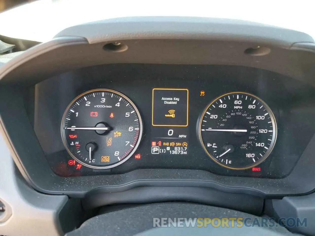 9 fotografías del automóvil dañado 4S4GUHU64R3762626 SUBARU CROSSTREK 2024