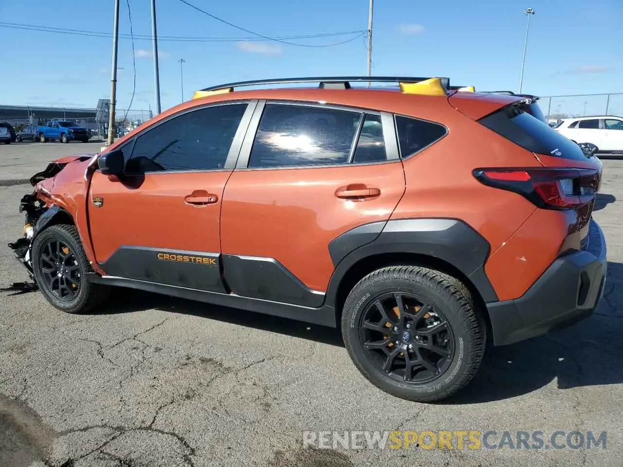 2 fotografías del automóvil dañado 4S4GUHU64R3773500 SUBARU CROSSTREK 2024