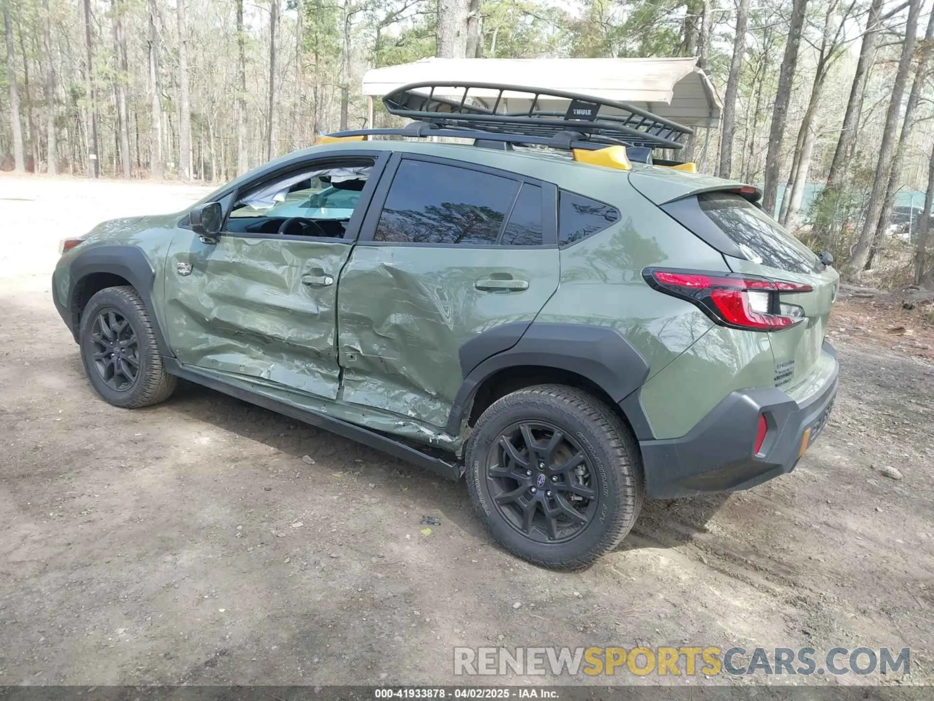 3 fotografías del automóvil dañado 4S4GUHU64R3786862 SUBARU CROSSTREK 2024