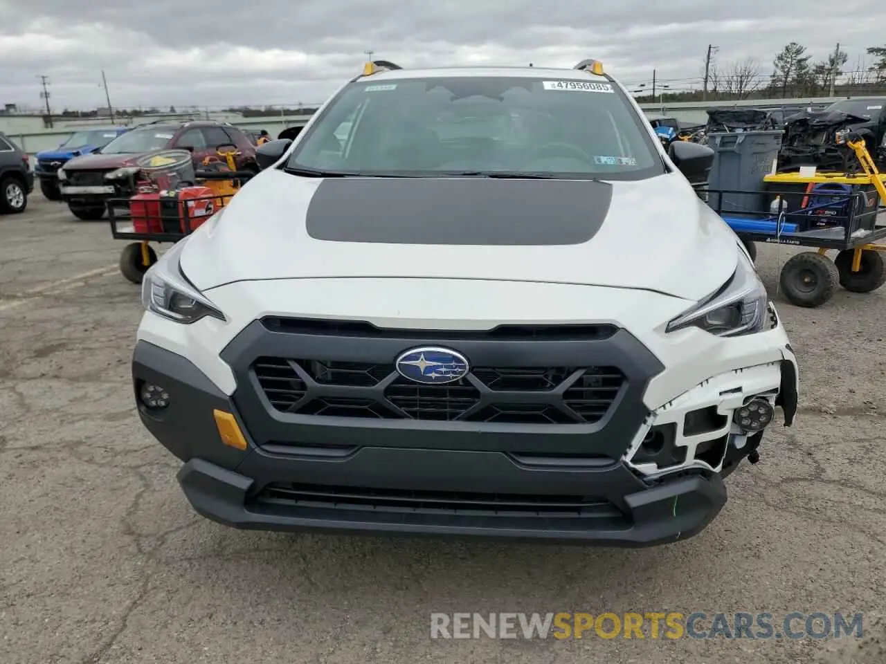 5 fotografías del automóvil dañado 4S4GUHU65R3773022 SUBARU CROSSTREK 2024