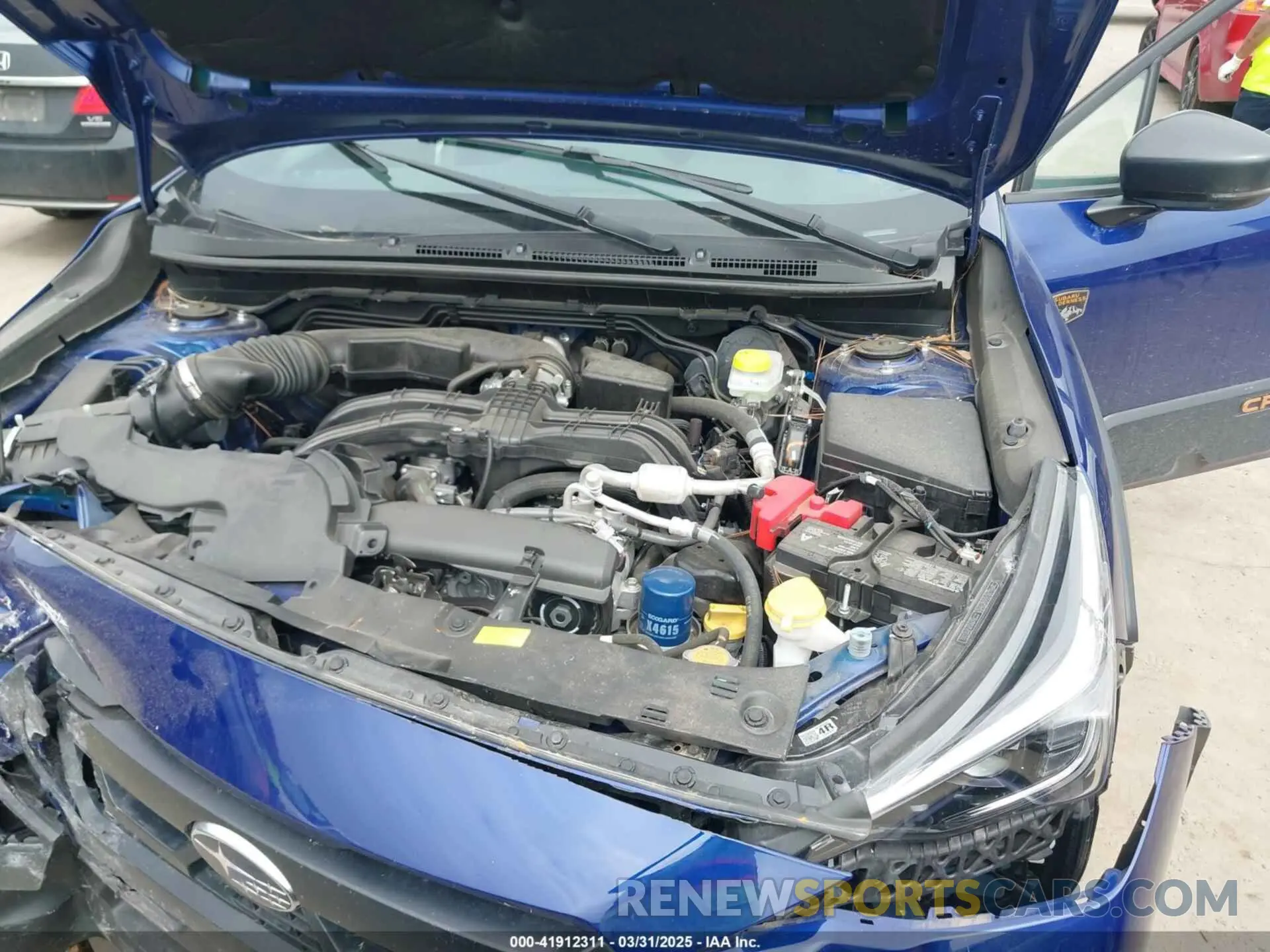 10 fotografías del automóvil dañado 4S4GUHU66R3763485 SUBARU CROSSTREK 2024