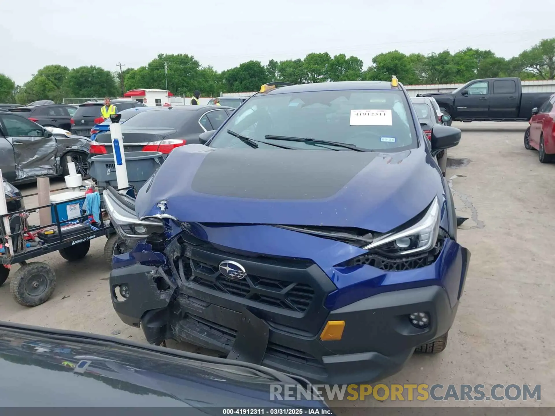 11 fotografías del automóvil dañado 4S4GUHU66R3763485 SUBARU CROSSTREK 2024