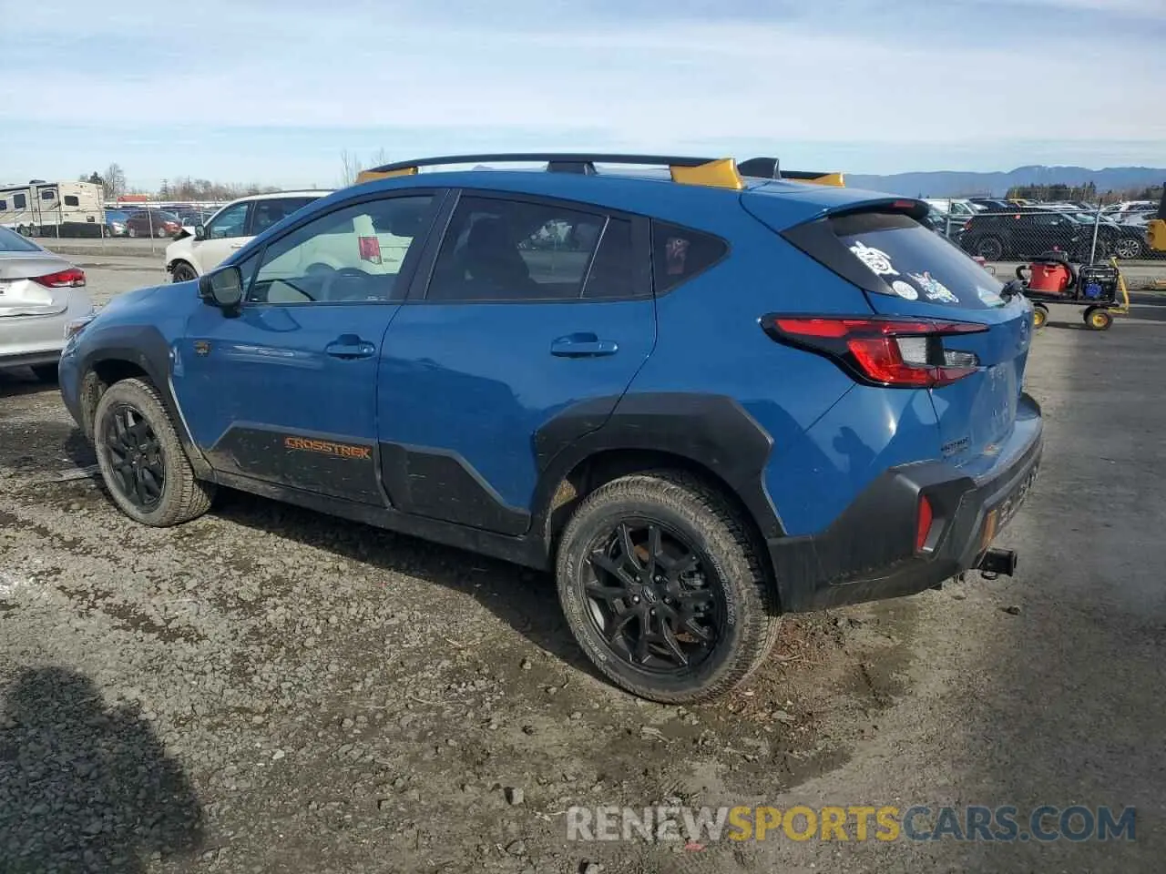 2 fotografías del automóvil dañado 4S4GUHU67R3789089 SUBARU CROSSTREK 2024