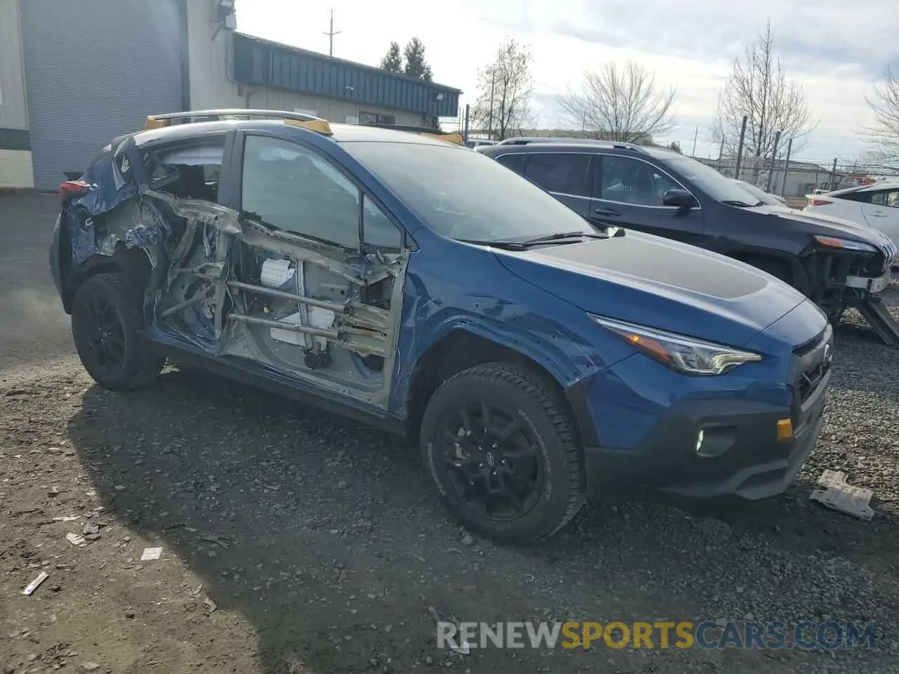 4 fotografías del automóvil dañado 4S4GUHU67R3789089 SUBARU CROSSTREK 2024