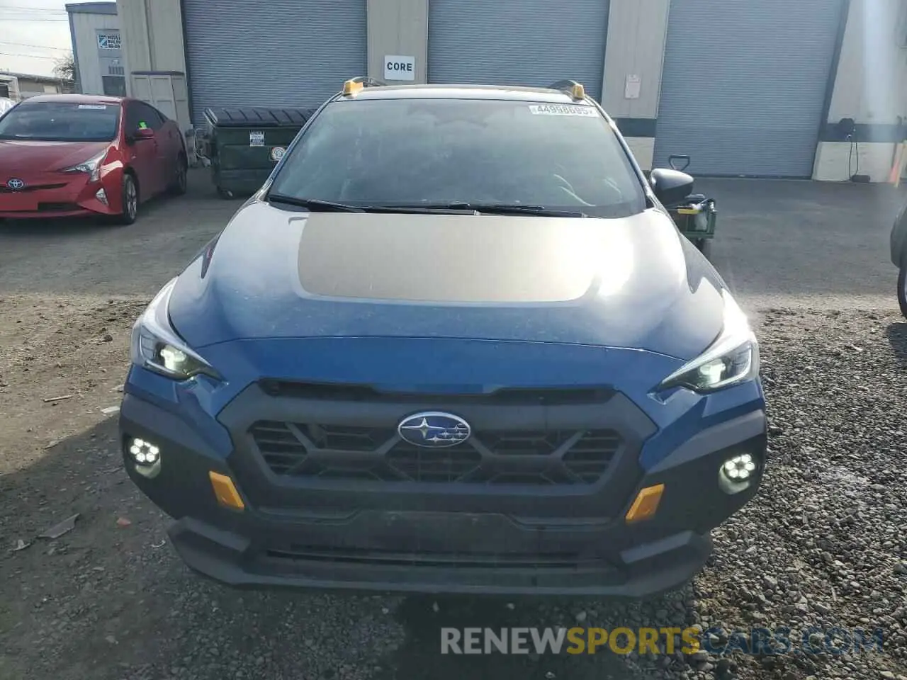 5 fotografías del automóvil dañado 4S4GUHU67R3789089 SUBARU CROSSTREK 2024