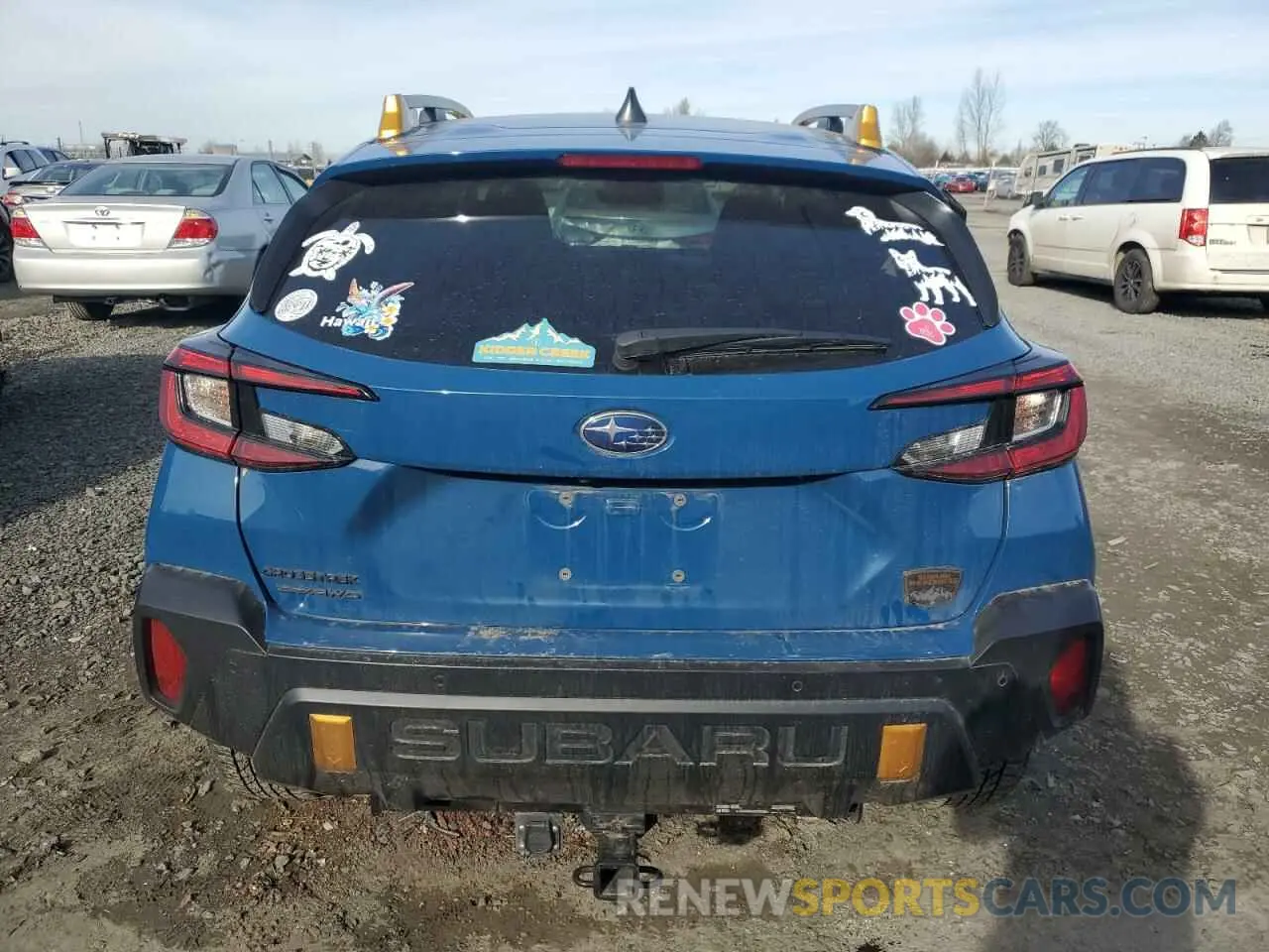 6 fotografías del automóvil dañado 4S4GUHU67R3789089 SUBARU CROSSTREK 2024