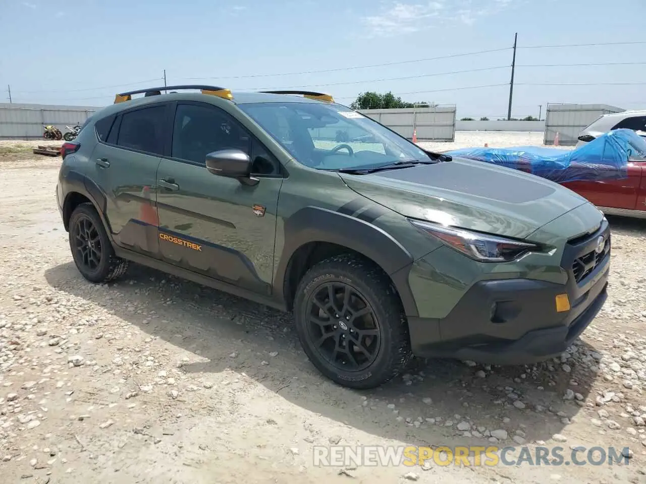 4 fotografías del automóvil dañado 4S4GUHU68R3774990 SUBARU CROSSTREK 2024