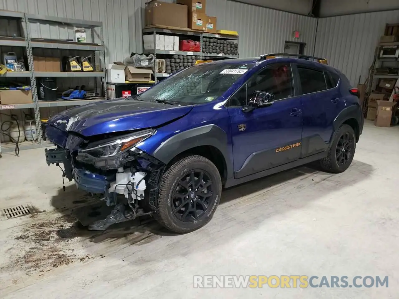 1 fotografías del automóvil dañado 4S4GUHU68R3795080 SUBARU CROSSTREK 2024