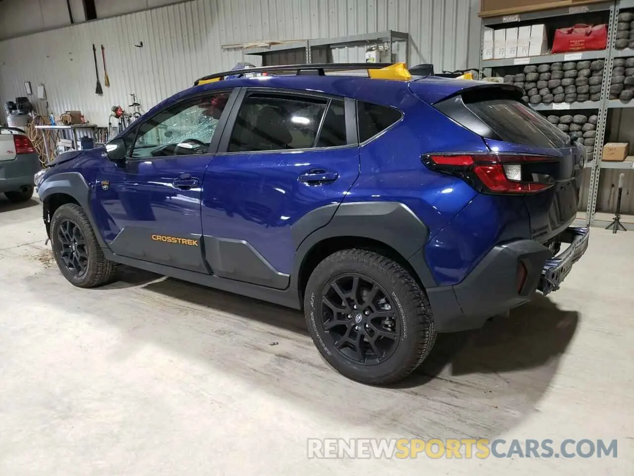 2 fotografías del automóvil dañado 4S4GUHU68R3795080 SUBARU CROSSTREK 2024