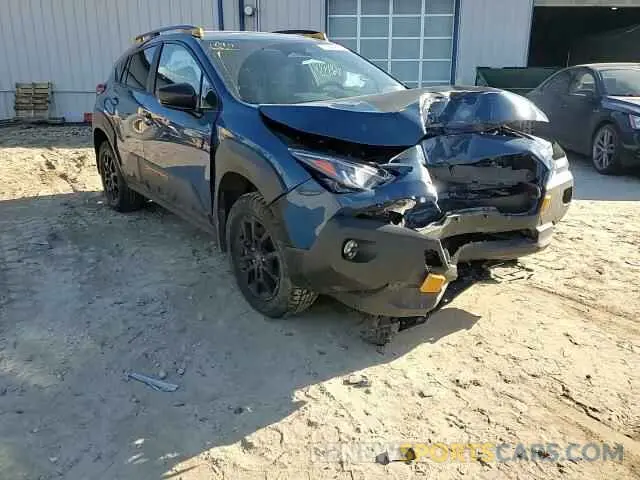 10 fotografías del automóvil dañado 4S4GUHU68R3837439 SUBARU CROSSTREK 2024