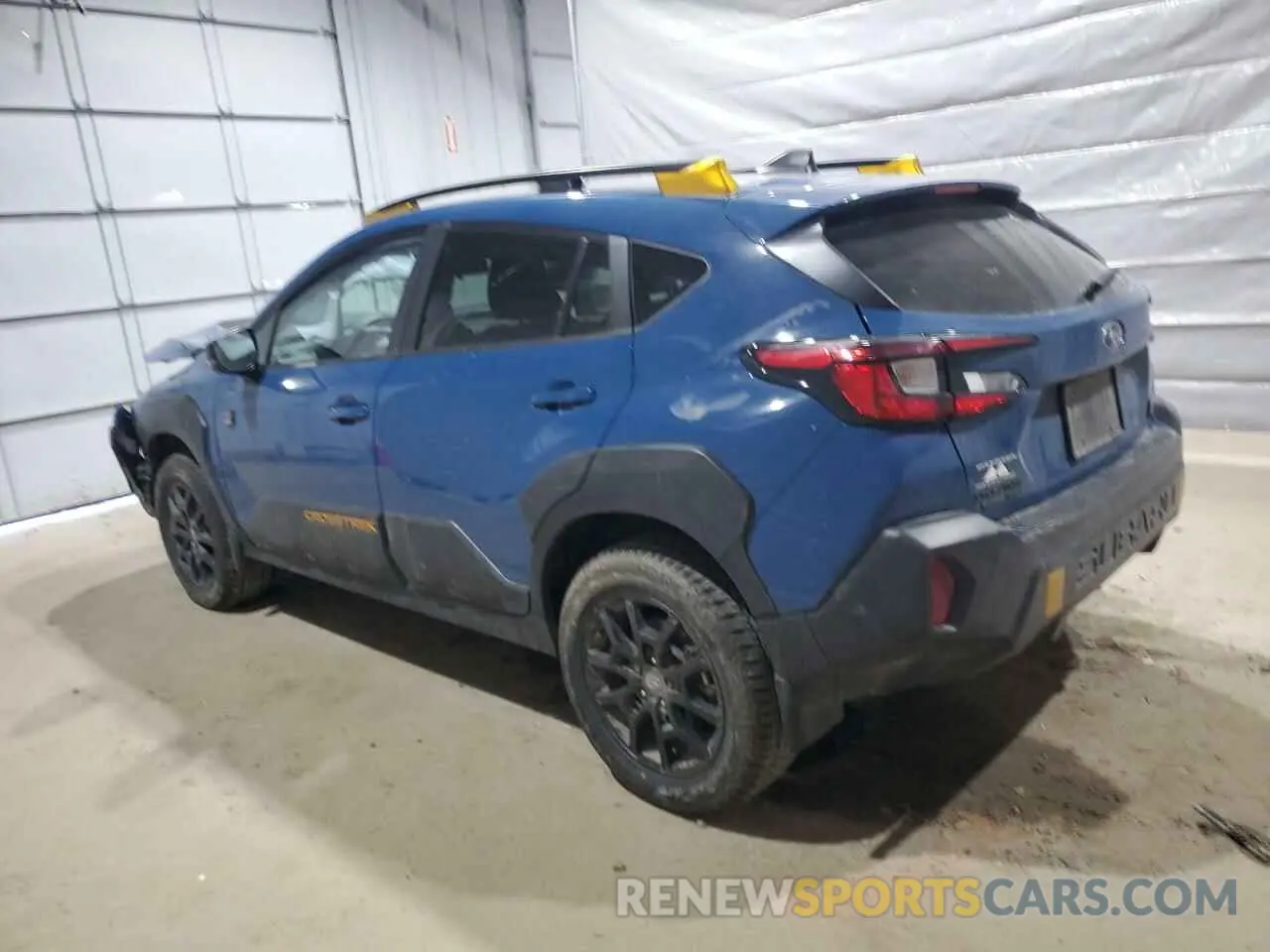 2 fotografías del automóvil dañado 4S4GUHU68R3837439 SUBARU CROSSTREK 2024