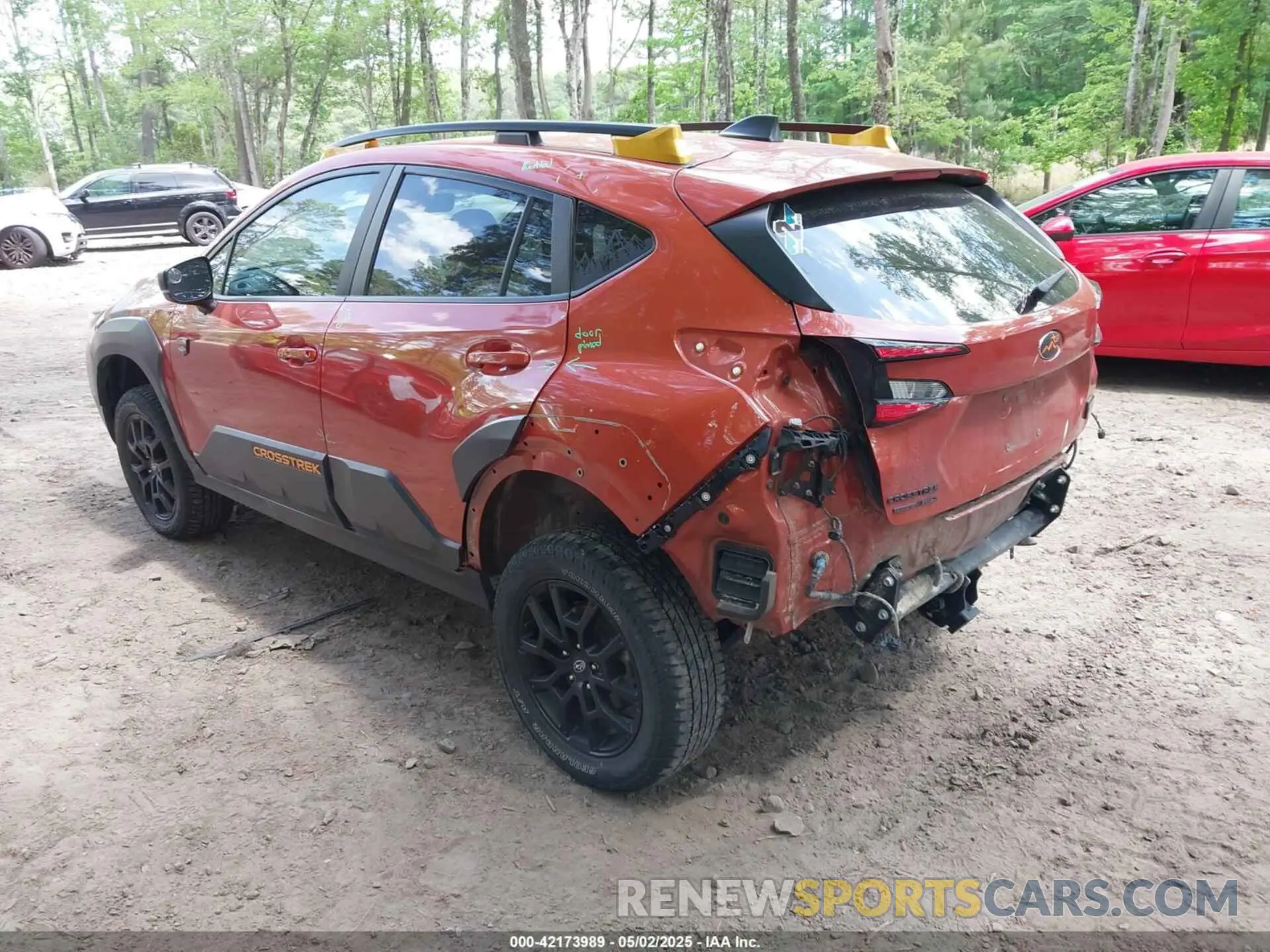 3 fotografías del automóvil dañado 4S4GUHU69R3724874 SUBARU CROSSTREK 2024