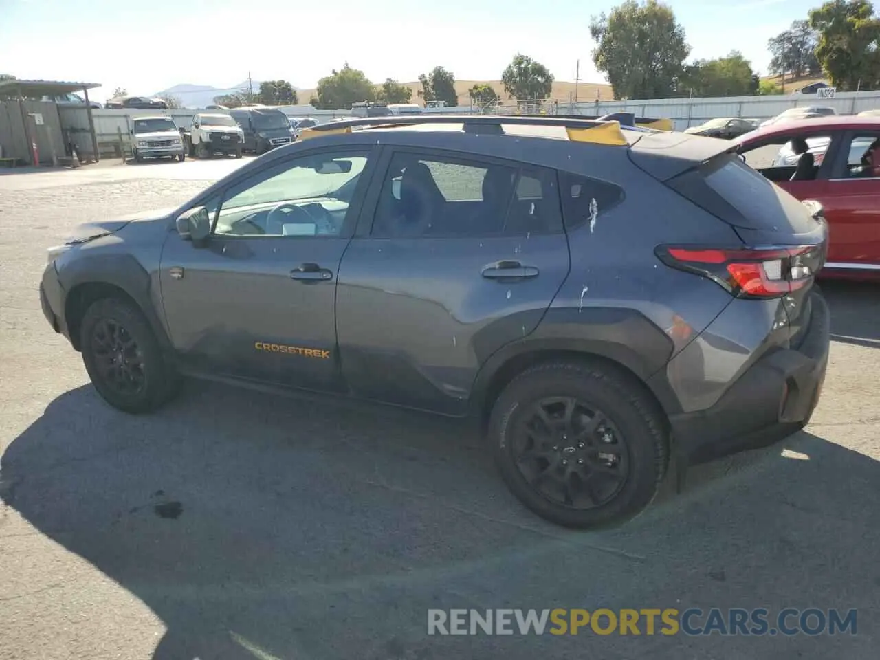 2 fotografías del automóvil dañado 4S4GUHU69R3751640 SUBARU CROSSTREK 2024