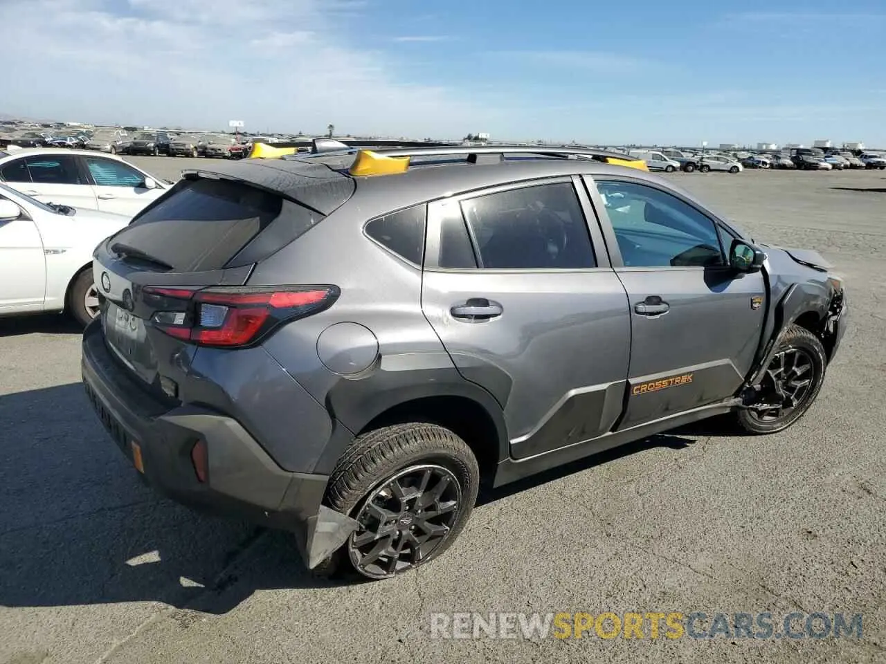 3 fotografías del automóvil dañado 4S4GUHU69R3751640 SUBARU CROSSTREK 2024