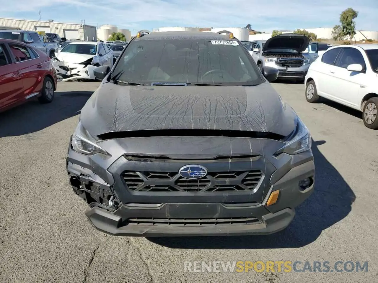 5 fotografías del automóvil dañado 4S4GUHU69R3751640 SUBARU CROSSTREK 2024