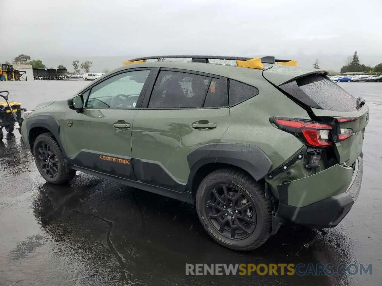 2 fotografías del automóvil dañado 4S4GUHU69R3771208 SUBARU CROSSTREK 2024