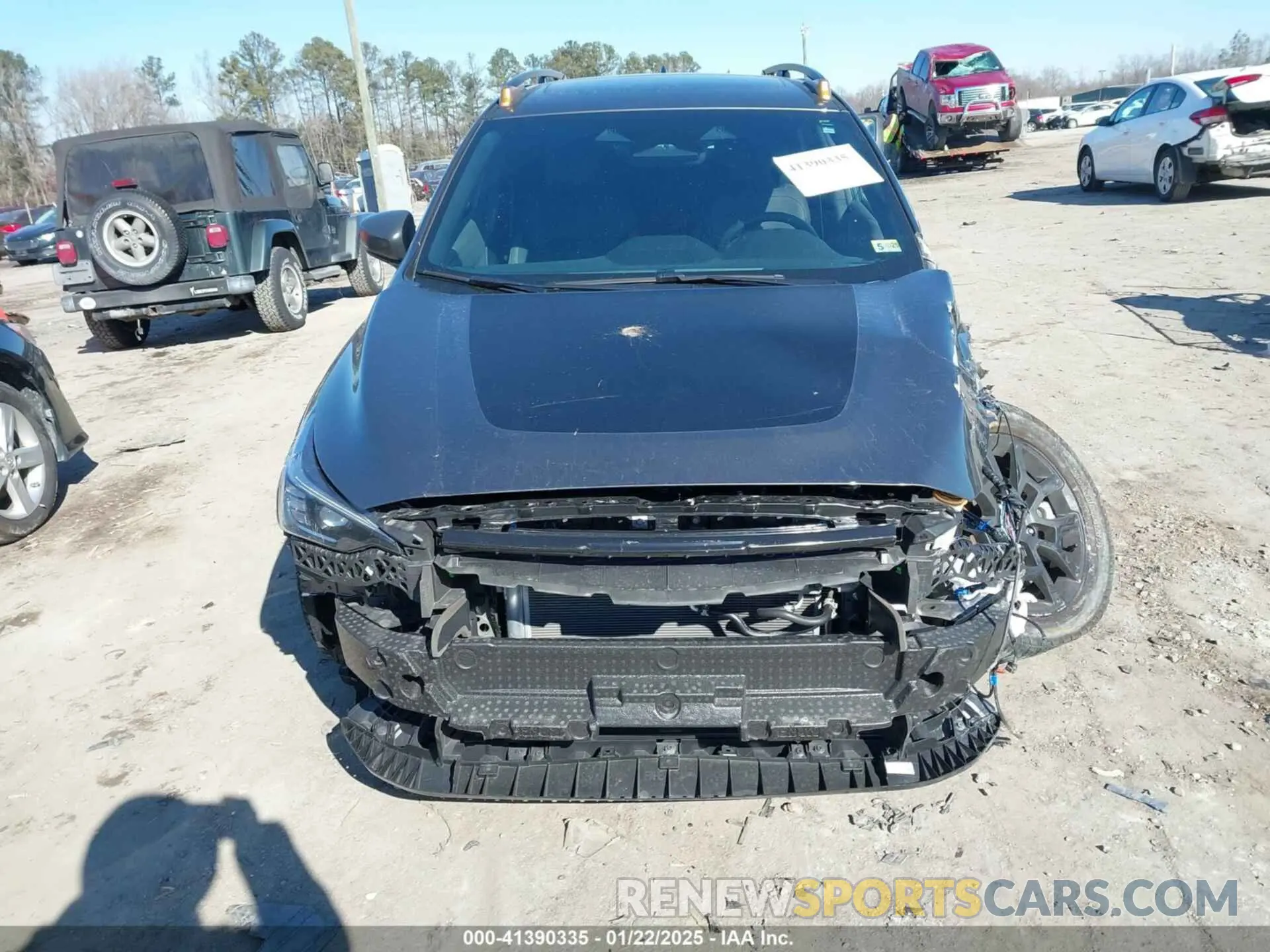 12 fotografías del automóvil dañado 4S4GUHU6XR3791435 SUBARU CROSSTREK 2024