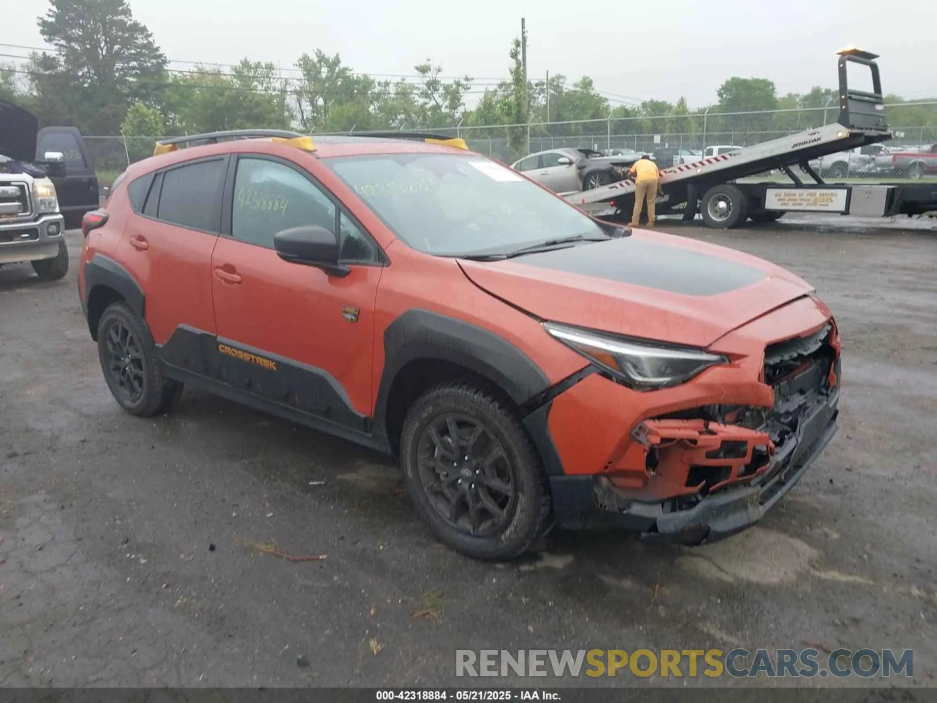 1 fotografías del automóvil dañado 4S4GUHU6XR3801851 SUBARU CROSSTREK 2024