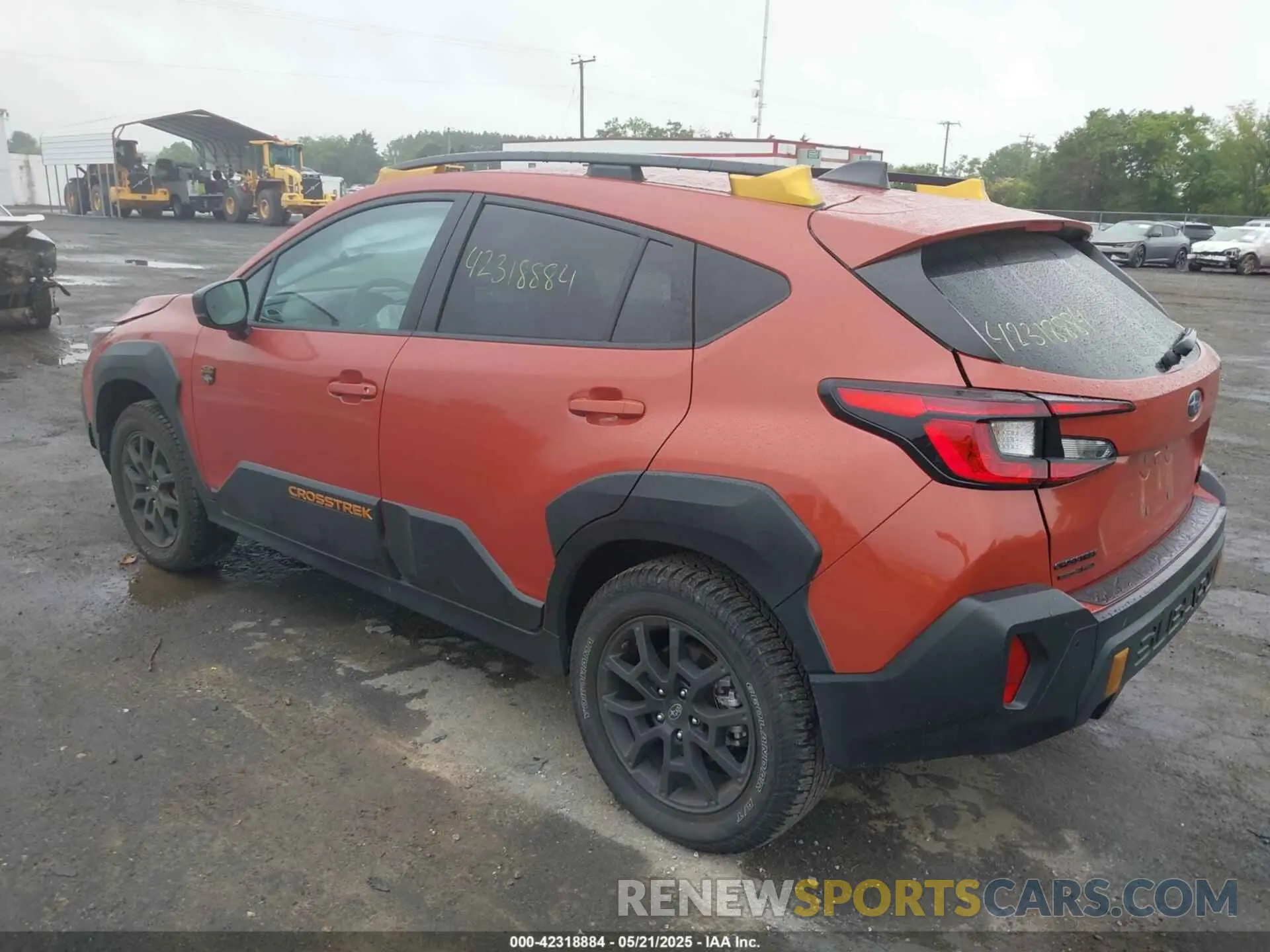 3 fotografías del automóvil dañado 4S4GUHU6XR3801851 SUBARU CROSSTREK 2024