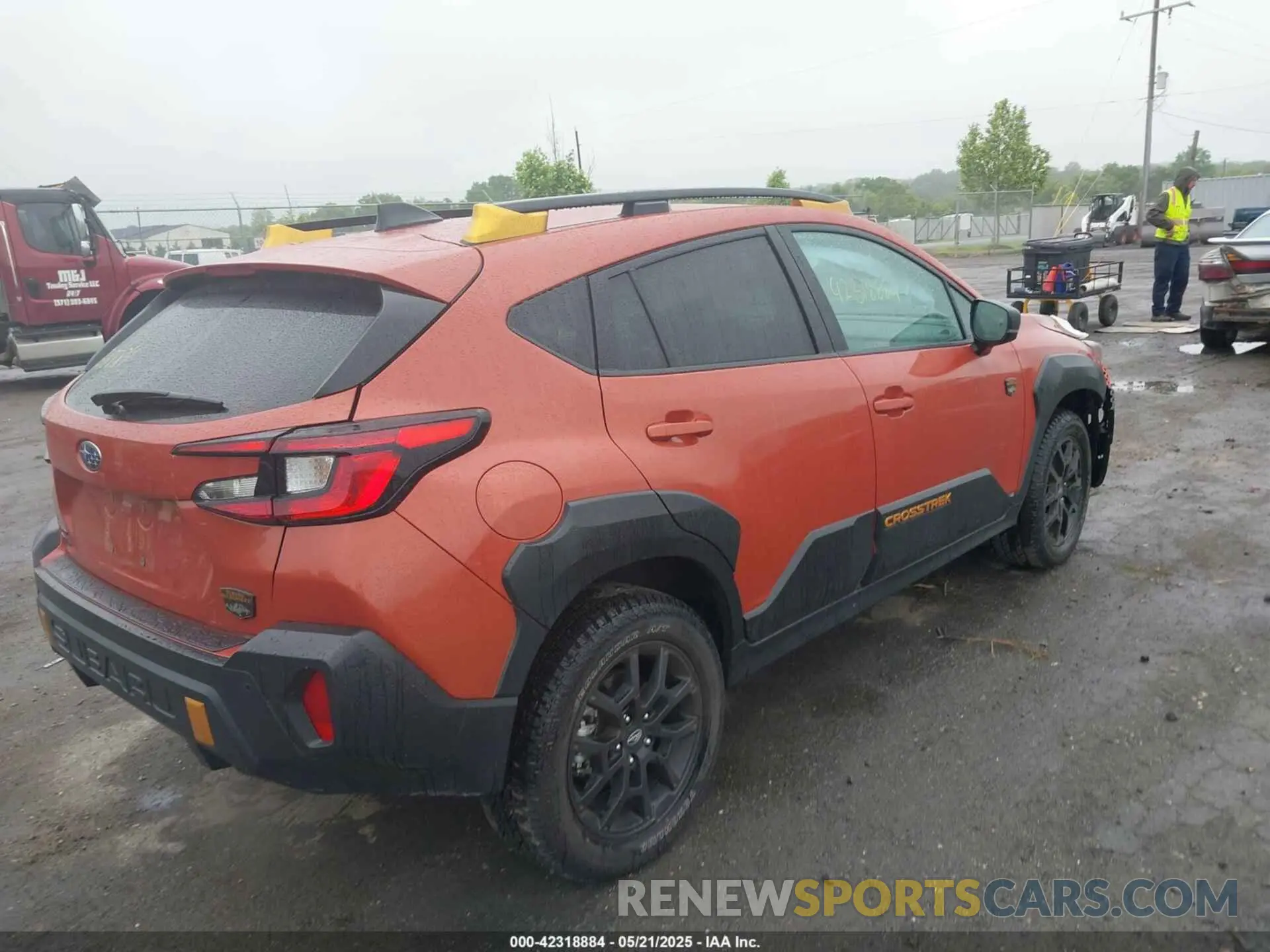 4 fotografías del automóvil dañado 4S4GUHU6XR3801851 SUBARU CROSSTREK 2024