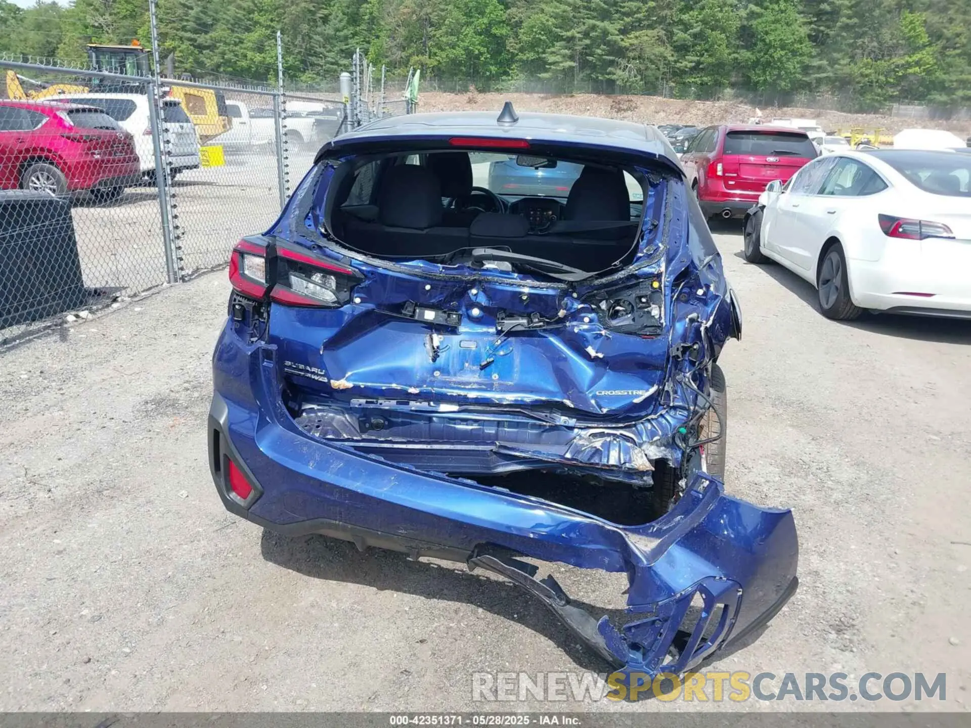 6 fotografías del automóvil dañado JF2GUABC0R8908495 SUBARU CROSSTREK 2024