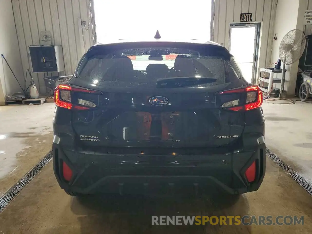 6 fotografías del automóvil dañado JF2GUABC1R8303627 SUBARU CROSSTREK 2024